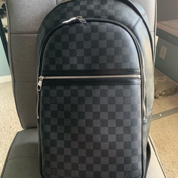 Louis Vuitton Michael Backpack Black Canvas Damier - Picture 5 of 14